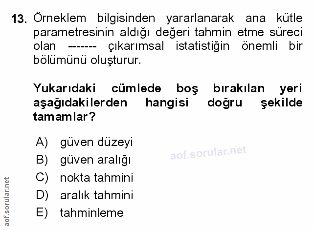 Soru 13