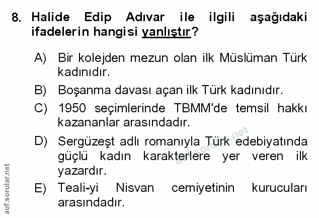 Soru 8