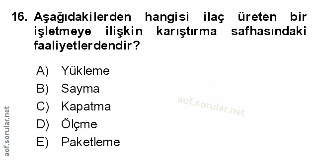 Soru 16