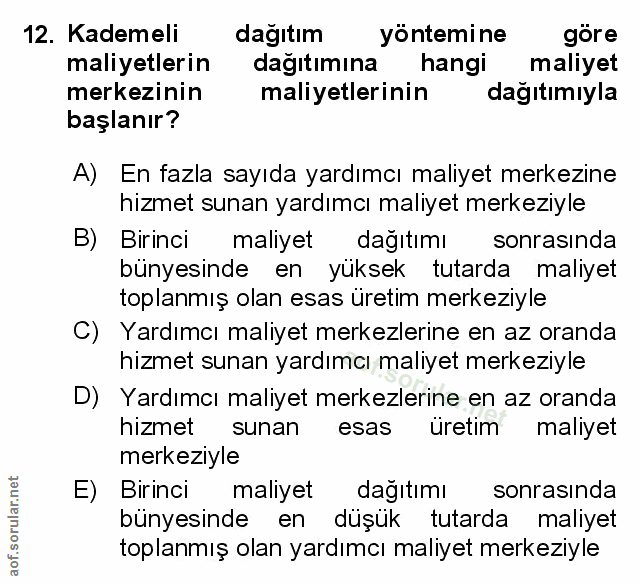 Soru 12