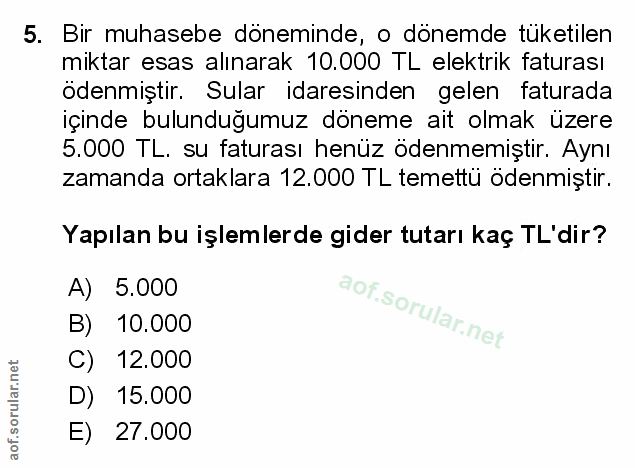 Soru 5