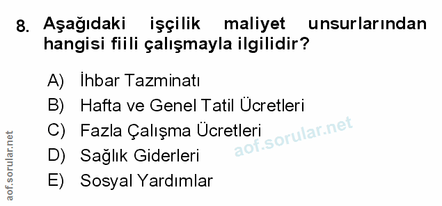 Soru 8