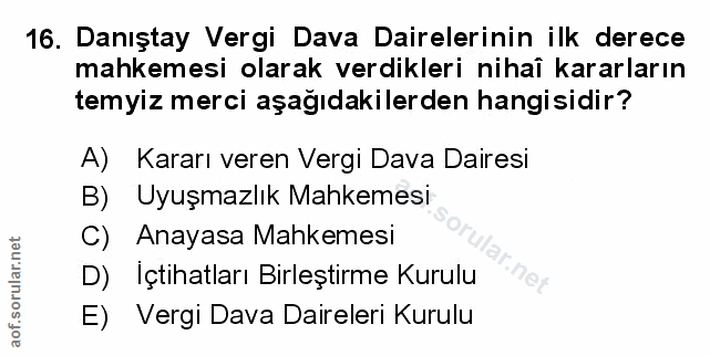 Soru 16