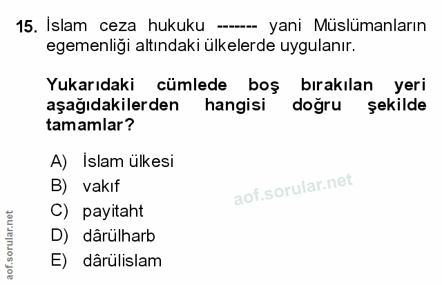 Soru 15