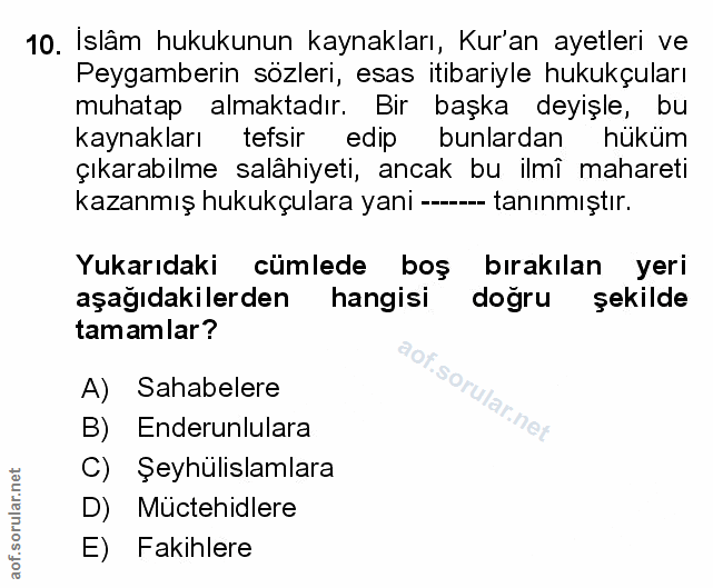 Soru 10