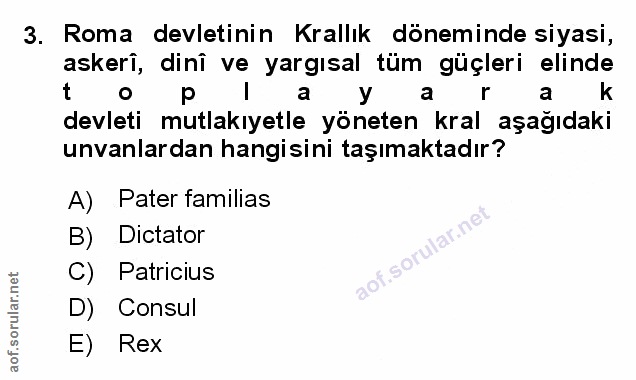 Soru 3