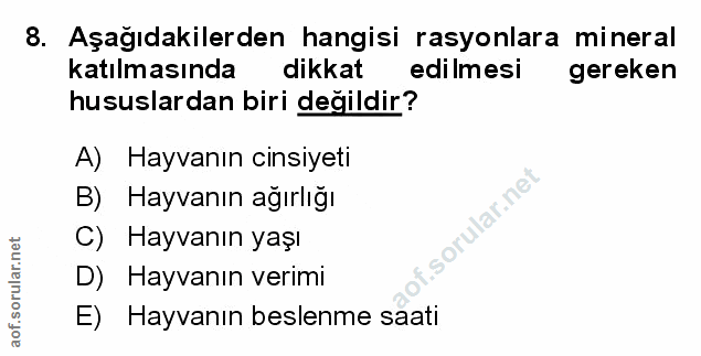 Soru 8