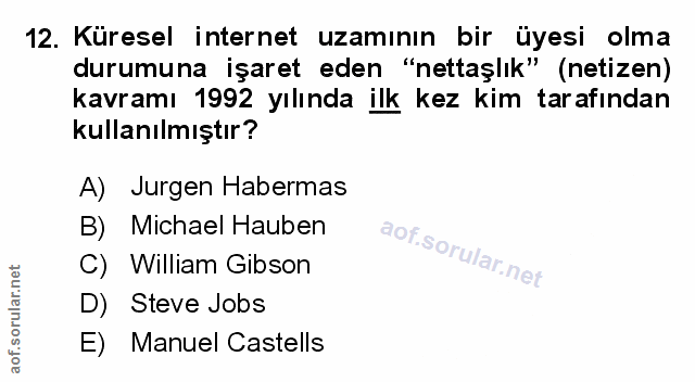 Soru 12