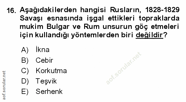 Soru 16