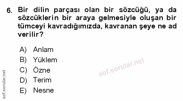 Soru 6