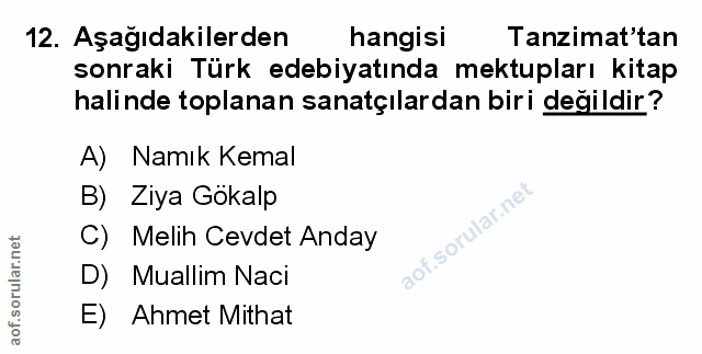 Soru 12