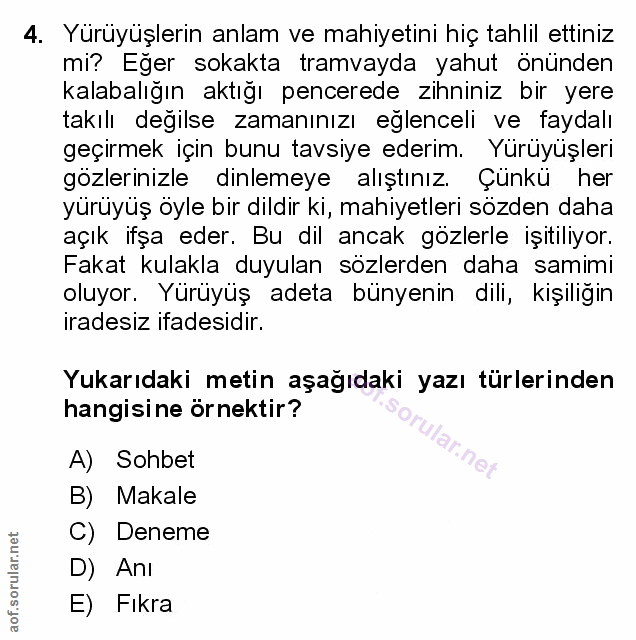 Soru 4