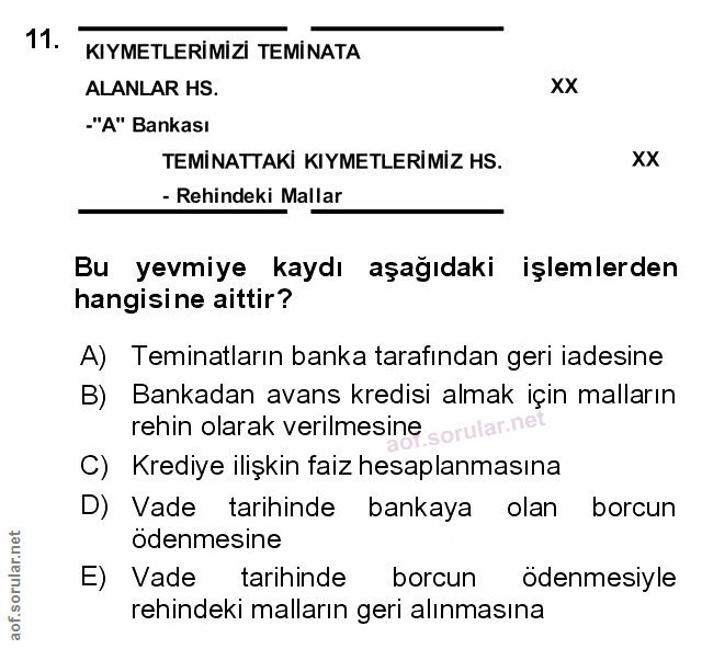 Soru 11