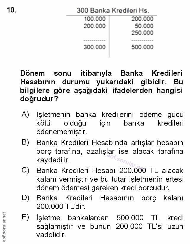 Soru 10
