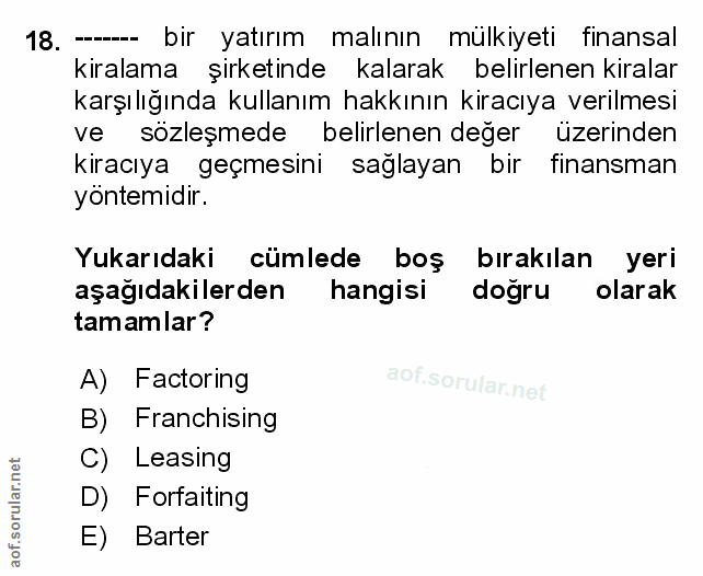 Soru 18