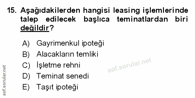 Soru 15
