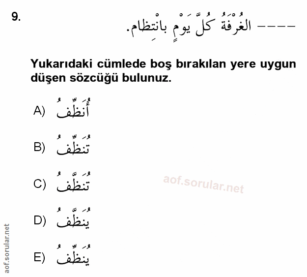 Soru 9