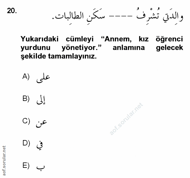 Soru 20