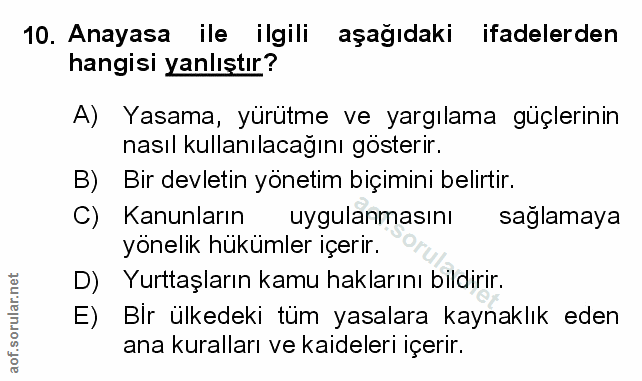Soru 10