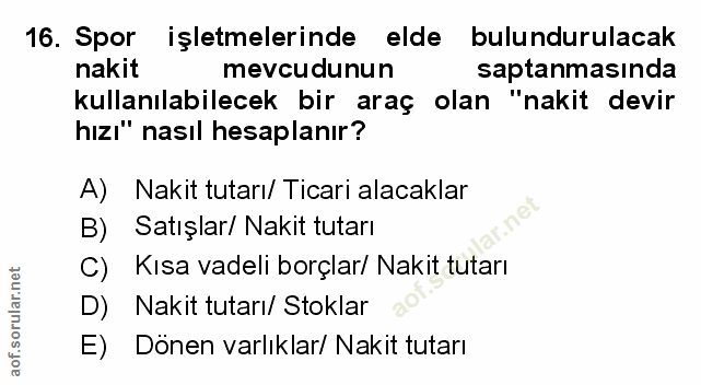Soru 16