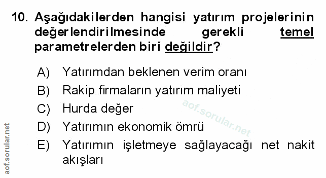 Soru 10