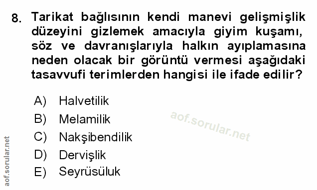 Soru 8