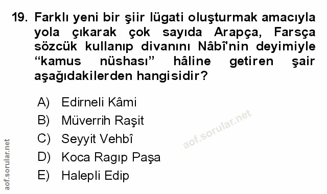 Soru 19
