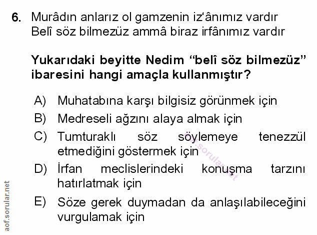 Soru 6