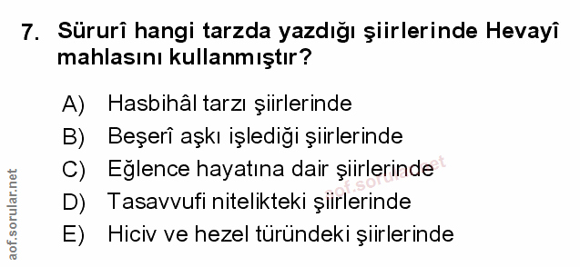 Soru 7
