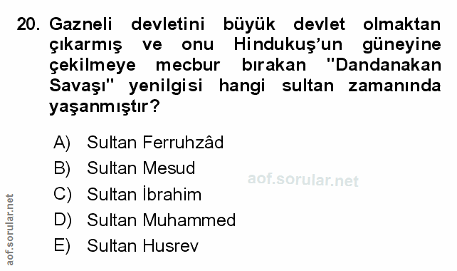 Soru 20