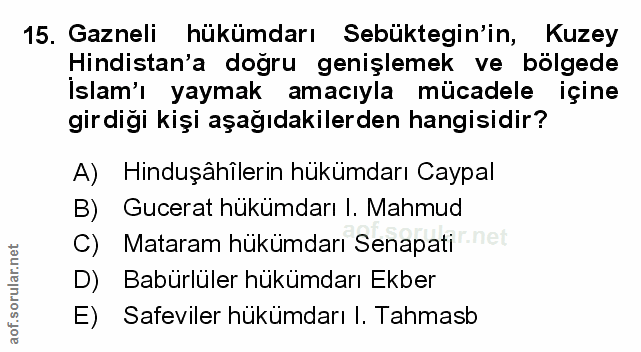 Soru 15