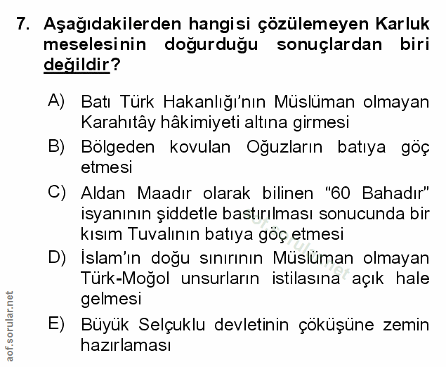 Soru 7