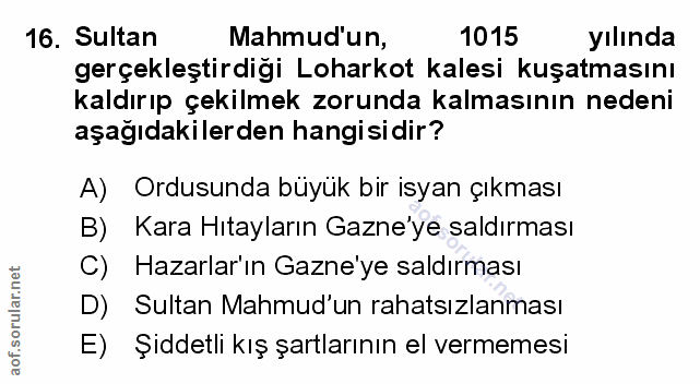 Soru 16