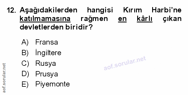 Soru 12