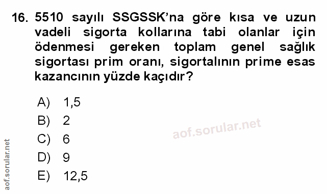 Soru 16