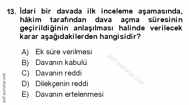 Soru 13