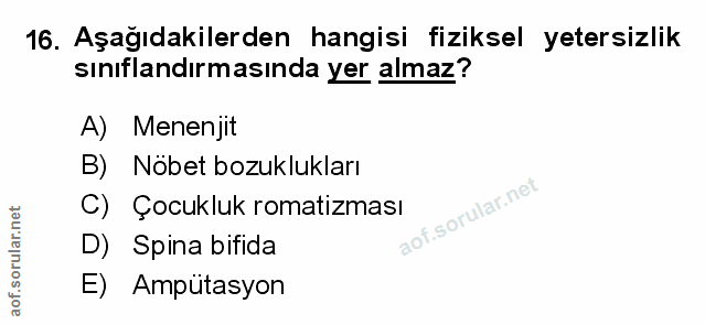 Soru 16