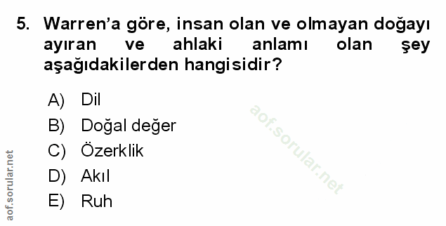 Soru 5