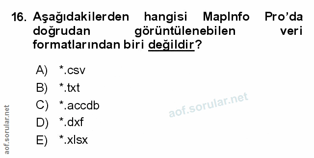 Soru 16