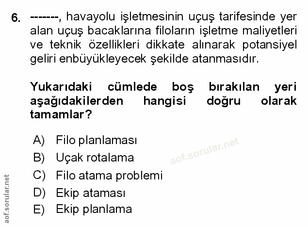 Soru 6