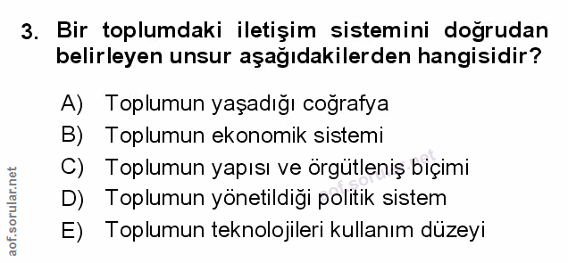 Soru 3