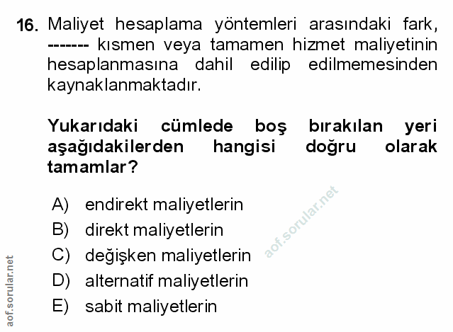 Soru 16