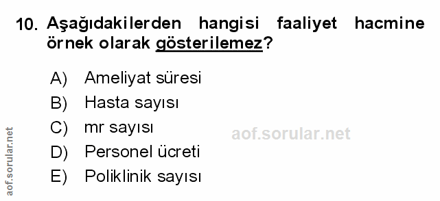 Soru 10