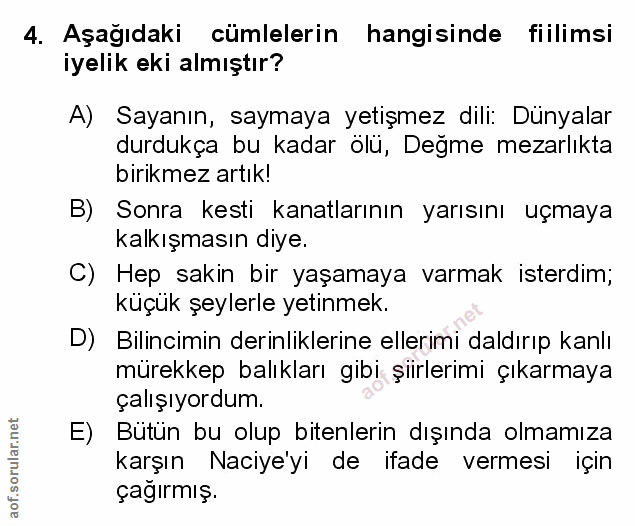Soru 4