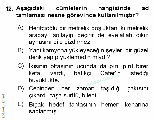 Soru 12