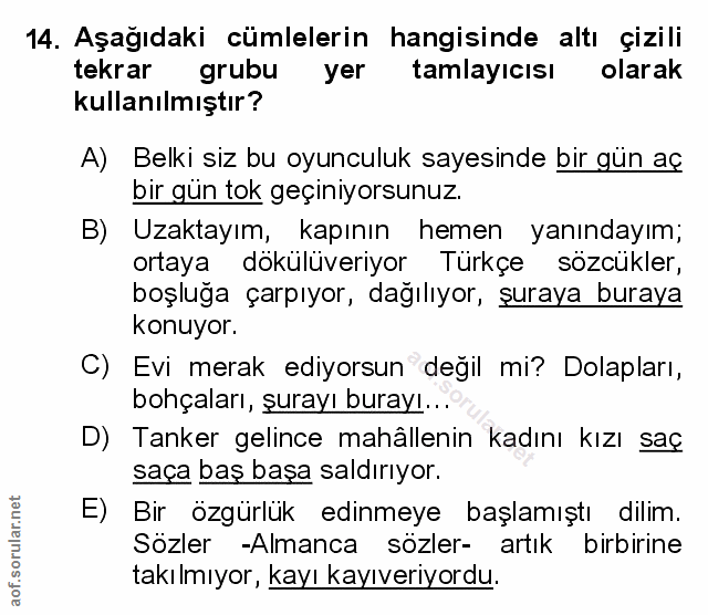 Soru 14