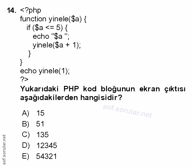 Soru 14