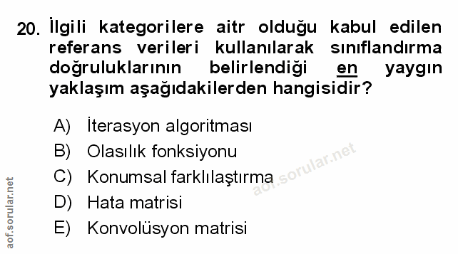 Soru 20