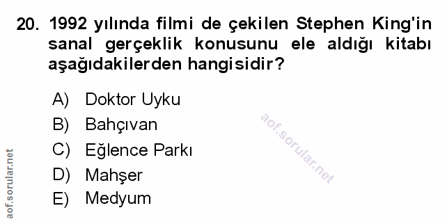Soru 20