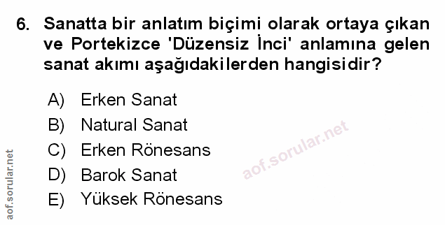 Soru 6